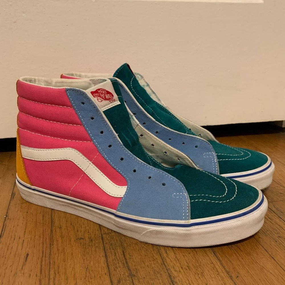 Vans Sk8-Hi Multicolored High Tops